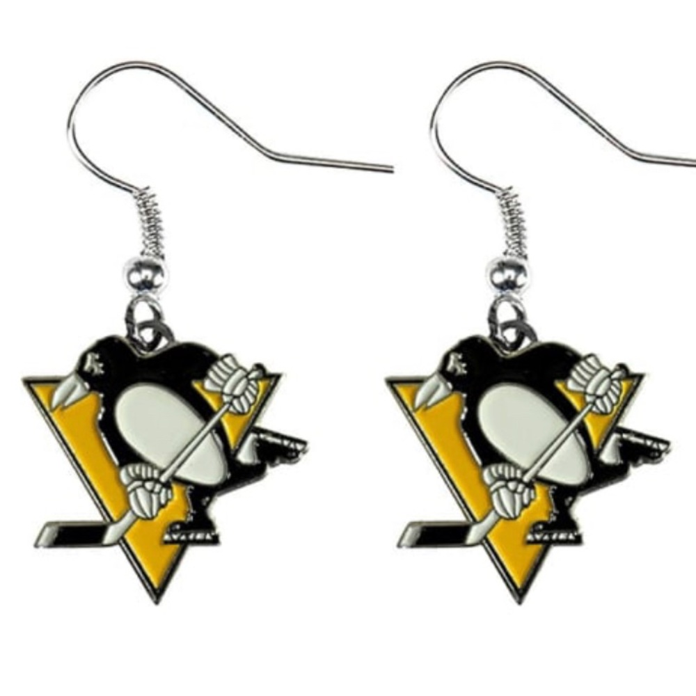 NHL Pittsburgh Penguins Earrings NWOT